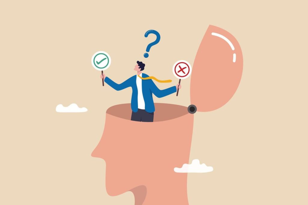 از تفکر دقیق برای تصمیم_گیری صحیح استفاده کنید